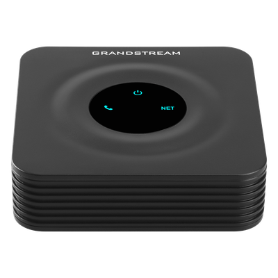 Adaptador de Teléfono Analógico HT801 V2 / 1 Puerto FXS (Conectar Teléfono Análogo) / VoIP Avanzado / Seguridad TLS y SRTP / Soporte Fax T.38 / Compatibilidad con Serie UCM /