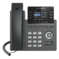 Teléfono IP / 3 Líneas SIP / 6 Cuentas / Pantalla 2.4\" / PoE / Gigabit / Audio HD Opus
