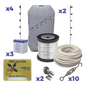 KIT Energizador para 25 Metros de proteccion