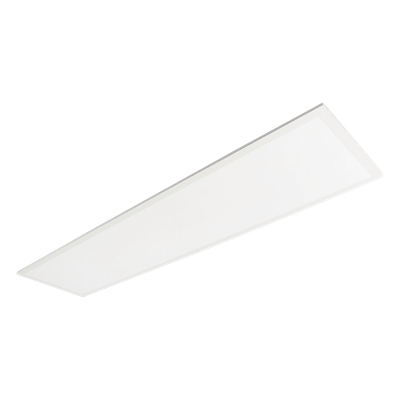 Panel LED Rectangular Empotrado o Suspendido /1195 x 295 mm / 127 Vca~60Hz / TC 6 500 K / Angulo de Luz de 140°