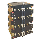 Combinador Decibel Products para Montaje en Rack 19\", 851-869 MHz, 5 Canales, 150 kHz de Sep. a Tx-Tx, 150 Watt, N Hembras.