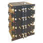 Combinador Decibel Products para Montaje en Rack 19\", 851-869 MHz, 5 Canales, 150 kHz de Sep. a Tx-Tx, 150 Watt, N Hembras.