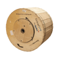 Carrete de 4 Kilómetros de Fibra Óptica Aérea Mini Figura 8, G.652D, Monomodo de 6 Hilos, Exterior, Span 80, Loose Tube