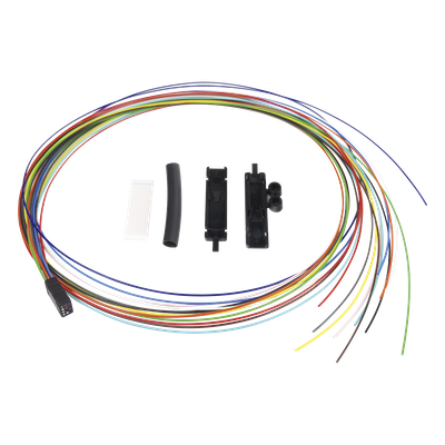 Kit Fan-Out de 12 Fibras, Para Convertir de 250 a 900 Micras, 1 Metro (3.28 Pies)