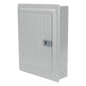 Centro de carga monofásico 1 Fase, 3 Hilos para interruptores QP, de 12 polos - 24 circuitos, 120/240vca, Barras de aluminio 125 Amp, Nema 1, uso interior. Incluye tapa.