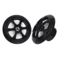 Par de altavoces fabricado en grado marinos en color negro de 6.5\"  de 100 W de entrada máxima