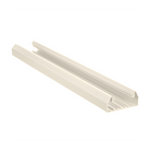 Base para Canaleta / PVC Rígido / 103.3 x 44.9 x 1800 mm / UL94V-0 / TIA/EIA / Blanco Mate