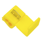 Conector rápido / 12 - 10 AWG / Amarillo / Empalme seguro y rápido sin pelar cables / Paquete de 25 piezas.