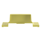 Tapa de Bajada Vertical / Canaleta FiberRunner 4X4 / Radio de Curvatura 50.8 mm / ABS de Alta Resistencia / Color Amarillo