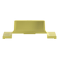 Tapa de Bajada Vertical FRSPJ4X4LYL, Para Canaleta FiberRunner® 4X4, Color Amarillo