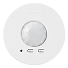 Sensor de Ocupación Inalámbrico de Techo / PIR 360° / Cobertura 30.2 a 62.4 m² (324 a 676 ft²) / RF 18 m (59 ft) / Batería CR123 / 10 Años de Duración