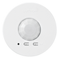 Sensor de ocupación y vacancia inalámbrico de techo, PIR 360°, cobertura de 30.2 a 62.4 m², a batería, compatible con RadioRA 2, RA2 Select, RadioRA 3 y Vive