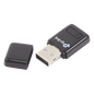 Mini Adaptador USB inalámbrico N 300 Mbps 2.4 GHz con 1 antena interna