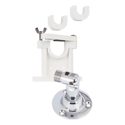 Kit de Montaje con Soporte Giratorio Ajustable / Para Antenas de 1\" ó 1-1/2\" de Diámetro / Rosca Estándar 1\" x 14 Hilos.