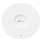 Punto de Acceso Omada Ultra-Rango / Wi-Fi 6 AX6000 MU-MIMO 4x4 /  Mesh Omada / Alta Densidad de Usuarios / Configuración por Controlador o Stand-Alone / Para Montaje en Techo/pared / Alimentación P