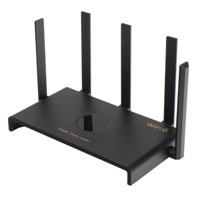 Home Router inalámbrico MESH , Diseñado para GAMING con doble puerto WAN Gigabit para Sumar Ancho de banda, 3 puertos LAN Gigabit., WI-FI 6 2x2 doble Banda