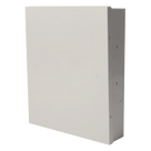 Gabinete Metálico para Panel de Alarma / Diseño Delgado / Empotrado en Pared / 37.5 cm x 32 cm x 8 cm