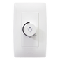 Dimmer Rotativo para Lámpara Incandescentes / 300 W 127 V CA / Color Blanco.