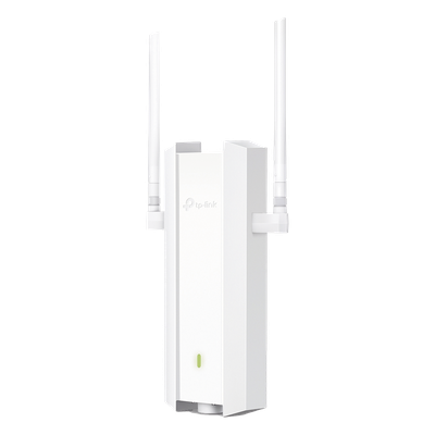 Punto de Acceso Omada Exterior / Wi-Fi 6 AX1800 MU-MIMO 2x2 / Mesh Omada / Alta Densidad de Usuarios / Carcasa Resistente IP67 / Configuración por Controlador o Stand-Alone / Para Montaje en Mástil