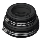 Bota de Caucho para Placa Pasamuro / 4\" (101.6 mm) / EPDM Resistente a Intemperie / Diseño Universal / Sin Inserto