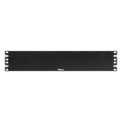 Tapa Ciega para Rack / 19 Pulgadas / 2 UR / Acero 16 ga / Diseño Plano / 482.6 x 43.7 mm