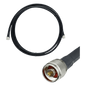 Jumper Coaxial con Cable Epcom405 | Conector N Macho en los Extremos | 3 Metros (9.84 pies) de Longitud.