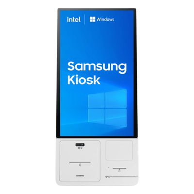 Kit de Kiosco con Pantalla de 24\" touch para punto de venta / Sistema Operativo Windows IoT / incluye impresora térmica en el Dockable CYKM24CPXZA / compatible con terminal bancaria