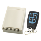 Receptor de 4 Canales / 433.92 MHz / 40 Transmisores / 12VDC / Alcance 30 m / 81x38x22 mm (3.2x1.5x0.9 in)