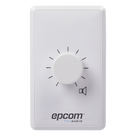 Control de Volumen / 100W / Línea 100V / Atenuación 33dB en 10 Pasos / Montaje Al Ras o Superficie