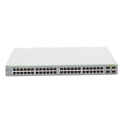 Switch Gigabit WebSmart de 48 puertos 10/100/1000 Mbps (4 x Combo) + 4 puertos gigabit SFP Combo