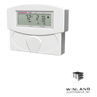 Detector de temperatura y humedad / 2 zonas / LCD / 2 relés NA/NC / -50°C a 150°C / 6 x 4.75 x 1.25 in