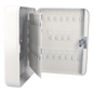 Caja para llaves con capacidad para 36 llaves/ Medidas 160 x 200 x 75 mm (ancho x alto x profundidad)/Fabricada en acero/ Cerradura con llave.