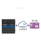 Router Teltonika LTE/4G RUT200 + 12 creditos RMS  + SIM de YOBI de 10GB por Mes durante un año de servicio (solo datos)