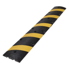 Reductor de Velocidad / 183cm (6 ft) / 5 Franjas Amarillas / Hule Reciclado / 20 Toneladas