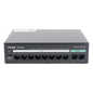 Switch PoE+ no Administrable, hasta 110 Watts, 8 puertos PoE+ 10/100 y 2 Uplinks Gigabit 1G