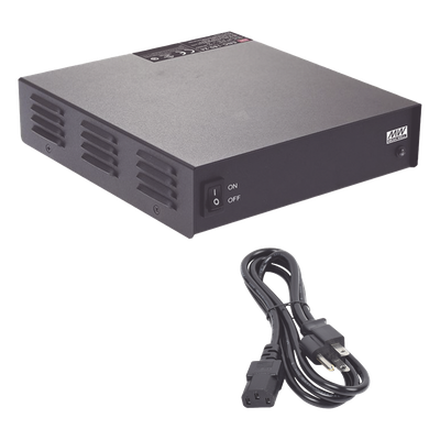 Fuente de Poder Conmutada 13.8Vcc/26A/360W de Potencia de Salida con cable de alimentacion