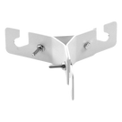 Bracket para Mástil / Retenida / Acero / 1 a 2 Pulgadas (25.4 a 50.8 mm) / Exterior / Pintura Electrostática