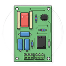 Tarjeta Electrónica Esclava / Control de Torniquete / Supresor de Voltaje Integrado / RS-485 / Compatible DSK3B801L/M