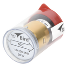 Elemento de Medición RF / 50 Watt / 100-250 MHz / Conector 7/8\" en Línea / Compatible con Wattmetro BIRD 43