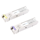 Transceptor Óptico SFP Bidireccional / Monomodo 1490/1550 nm / 1.25 Gbps / Alcance 80 km (262.5 ft) / LC/UPC Simplex / DDM / Hot-Pluggable / 2 Piezas