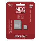 Memoria microSDXC con Adaptador / 128 GB / Clase 10 / Lectura 92 MB/s / Escritura 40 MB/s / NAND TLC / Resistente a Agua y Golpes