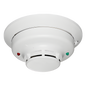 Detector fotoeléctrico de humo convencional de 2 hilos con LED bicolor y compensación automática de sensibilidad