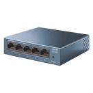 Switch de Escritorio / 5 Puertos Gigabit / 10/100/1000 Mbps / Carcasa Metálica / Auto-MDI/MDIX / Green Ethernet