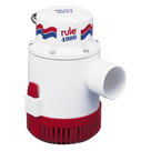 Bomba de Achique Sumergible / 4,000 GPH / 12V CD / Ejes de Acero Inoxidable / Protección Térmica TCO / ISO 8849 Grado Marino