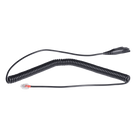 Cable QD a RJ9 / Audio HD / Conexión Diademas a Teléfonos de Escritorio / Anti-enredos / Uso Intensivo