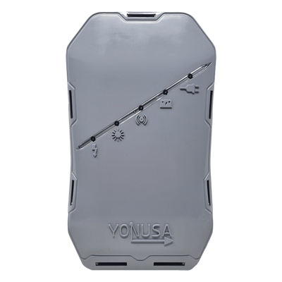 Energizador con tecnología SMT de 12,000Volts - .5 Joules / 500 Mts Lineales de Protección / Cercas Electrificadas