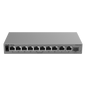 Switch PoE Gigabit Smart Cloud-Managed / 11 Puertos / 8 Puertos PoE+ 120 W / 1 Puerto SFP Uplink / Capa 2 / Sin Ventilador / Protección 6 kV