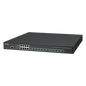 Switch Administrable Capa 3, 12 Puertos SFP de 10G, 8 Puertos 10/100/1000T, Con Alimentación Redundante (2 Fuentes de Alimentación AC).