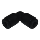 Conector en Ángulo Recto / 6 mm OD x 4 mm ID / Paquete 10 Piezas / Plenum Rated / UL 1820 / NFPA 90A