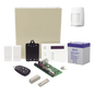 Kit de panel de alarma VISTA-48 con teclado-receptor 6160RF, sensor de movimiento y contactos inalámbricos, y control remoto